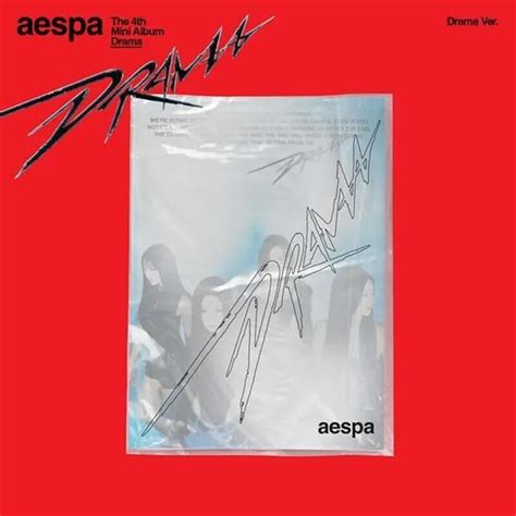 Aespa Drama The Th Mini Album Drama Ver Cd Photo Book Sticker