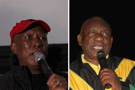 WATCH Ramaphosa Malema Take Election Campaign To PMB The Witness