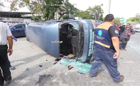 Varias Personas Heridas En Accidentes De Rapiditos En San Pedro Sula