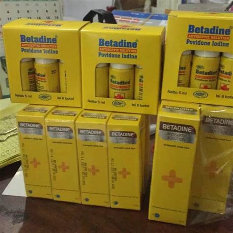 Jual Betadine Solution 15 Ml 30 Ml60 Ml Shopee Indonesia