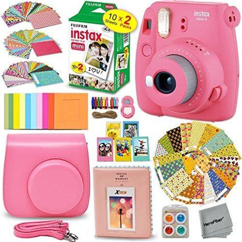 Fujifilm Instax Mini 9 or Mini 8 Instant Camera Accessories Bundle. 11 ...