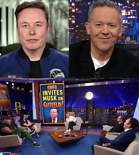 Marlene - 🔥BOOM! Elon Musk shocks the world by joining the Gutfeld