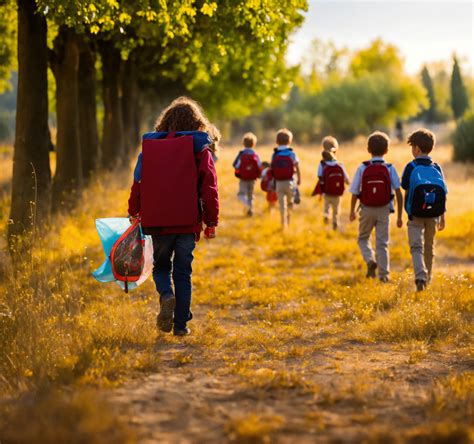 Lexica 4 enfants ils sont à l école primaire parte à la chasse au