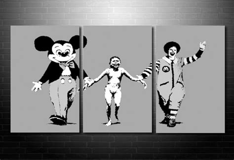 Banksy Napalm Print