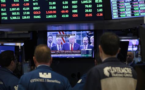 US Stock Markets Surge On New Coronavirus Measures The Times Of Israel