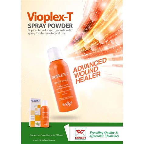 Vioplex- T: Antibiotic Spray powder... - Ernest Chemists Ltd