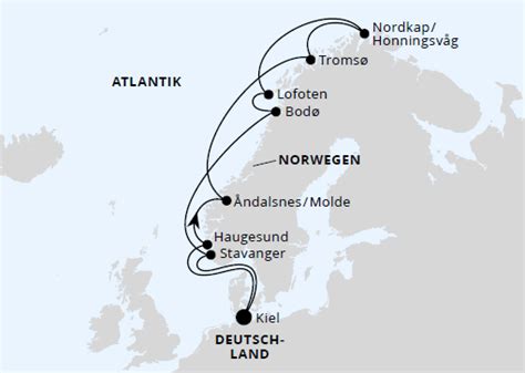 Nordkap Kreuzfahrt 2024 Loria Raychel