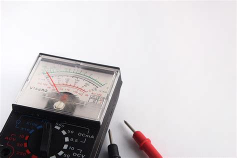 Multimeters Are Used To Test Electrical Circuits Batteries And Other Devices Close Up