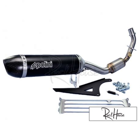 Exhaust Polini Evolution 4T Vespa 125 150 3V Ruckhouse