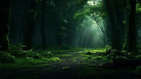 Dark Green Forest Stock Photos, Images and Backgrounds for Free Download