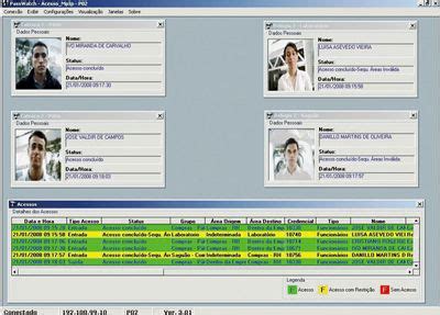 Software De Controle De Acesso Dmp Access Ii