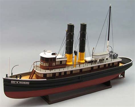 Dumas The George W Washburn 1:48 Scale RC Model Boat Kit