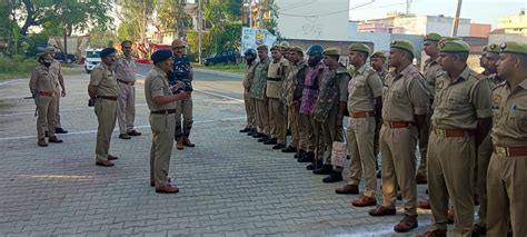 Bijnor Police On Twitter Bijnorpolice अपर पुलिस अधीक्षक पूर्वी द्वारा सुरक्षा व्यवस्था के