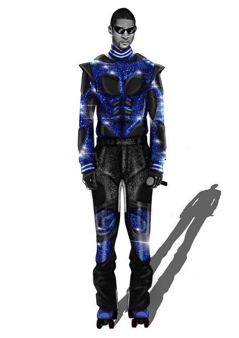 Super Bowl LVIII: Usher's incredible 394,000-crystal outfit