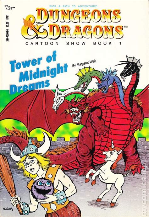 Dungeons And Dragons Cartoon Show Book Sc Tsr Pick A Path To