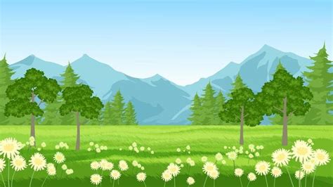 Cartoon Forest Background Vector Art, Icons, and Graphics for Free Download