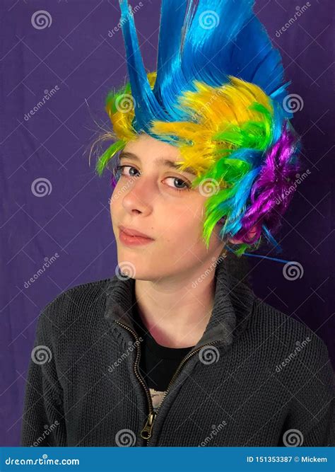 Boys With Colorful Hair