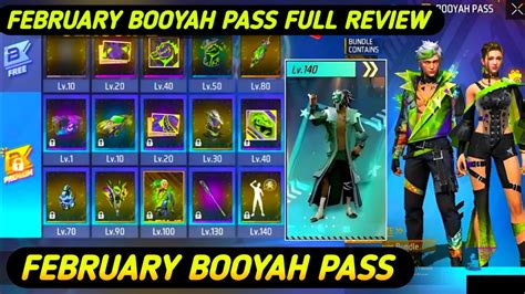 February Booyah Pass Full Review Free Fire February Booyah Pass