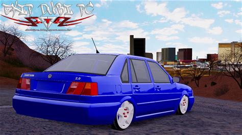 Volkswagen Santana Baixo Azul BY Luiz3D Ekip Dubi PC