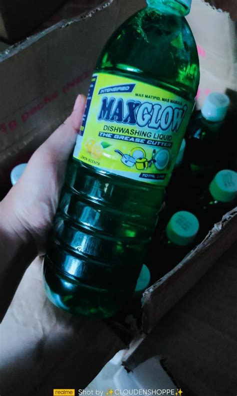 Maxglow Dishwashing Liquid 1 Liter Furniture Home Living Cleaning