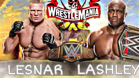 Wwe Brock Lesnar Vs Bobby Lashley Dream Match Wwe K Funny Hindi