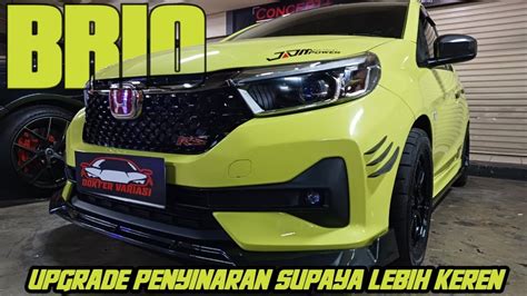 Honda Brio 2023 Langsung Upgrade Penyinaran Youtube