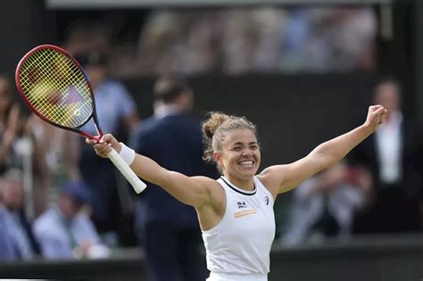 Jasmine Paolini wins Wimbledon's longest women's semifinal and faces ...