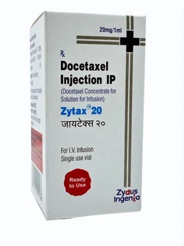 20 Mg Docetaxel Injection At Rs 700 Vial Docetaxel Injection In Surat