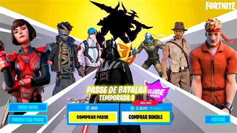 PASSE DE BATALHA DA TEMPORADA 3 DO CAPITULO 3 FORTNITE POSSIVEIS NOVAS