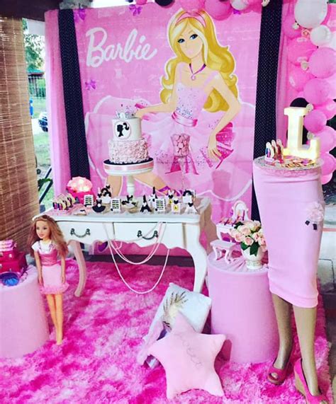 Barbie Birthday Party Ideas Photo 1 Of 16 Catch My Party