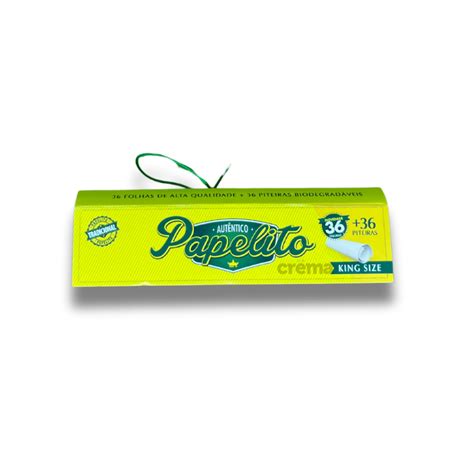 Seda Papelito King Size Tradicional Com Piteira