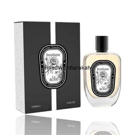 Boutique La Rose Eau De Parfum 100ml By Milestone Perfumes