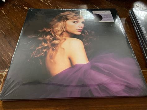 Speak Now Taylors Version Taylor Swift Violet Vinyl 3lp Sold Out