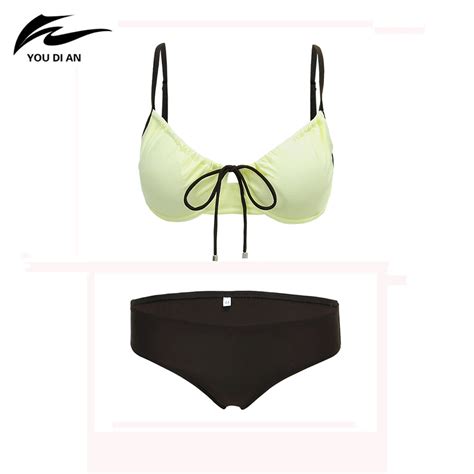 2017 New Sexy Plus Size Bikini Swimwear Women Bathing Suit Bandage Push