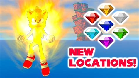 How To Unlock Super Sonic In Sonic Movie Adventure New Update All New Chaos Emerald Locations