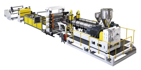 PP PS Sheet Extrusion Line For Themoforming Stationery Print USEON