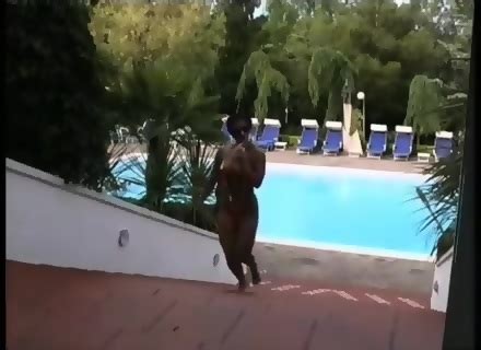 Italian Brunette Takes It All In The Ass Part