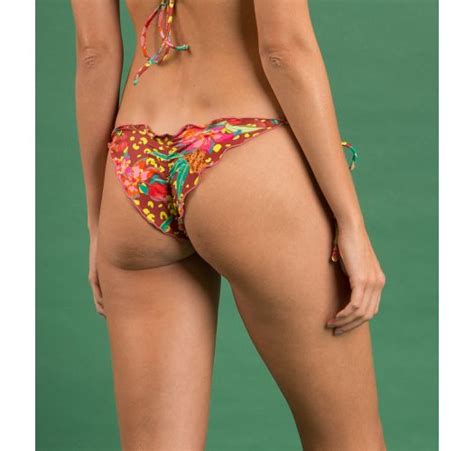 Partes De Abajo De Bikini Bottom Tropics Frufru Marca Rio De Sol