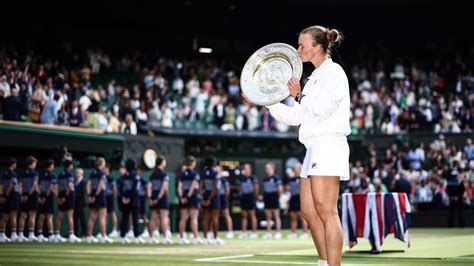 Wimbledon Barbora Krejčíková holt Titel gegen Jasmine Paolini Allein