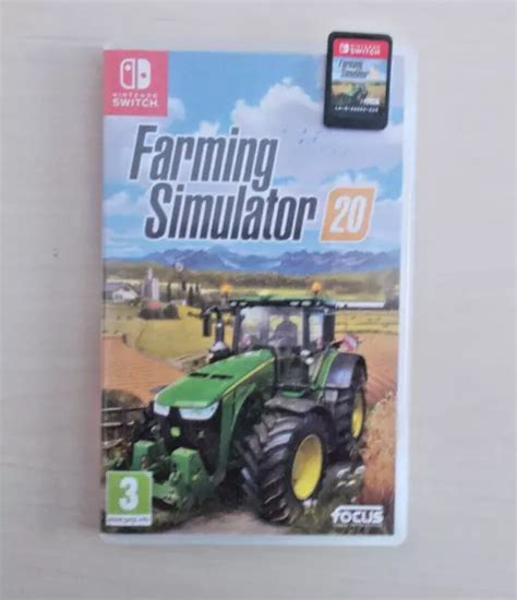 Jeu Nintendo Switch Farming Simulator 20 Eur 20 00 Picclick Fr