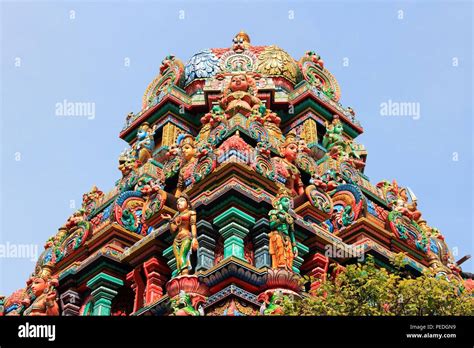 Bangkok, Thailand, Southeast Asia - Sri Mariamman Hindu temple Stock ...