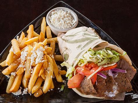 Classic Gyro - Dinner - Kafé Neo (Kafé Neo Woodstone Group) - Greek ...