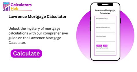 Calculadora De Hipotecas En L Nea De Lawrence