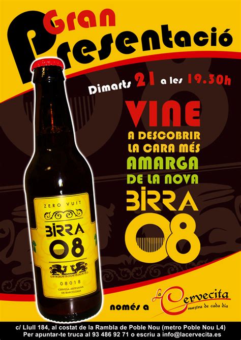 Cerveza Artesanal En Catalunya Presentaci N Birra A La Cervecita