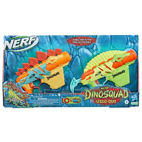 Nerf Dinosquad Stego Duo Pack Blaster Time