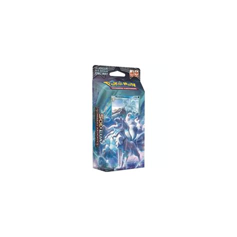 Starter Deck Pokémon Sol Lua 3 Somb Arden Geada Lumino Copag no Shoptime