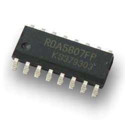 Мікросхема RDA5807FP Купить в интернет-магазине - Ворон
