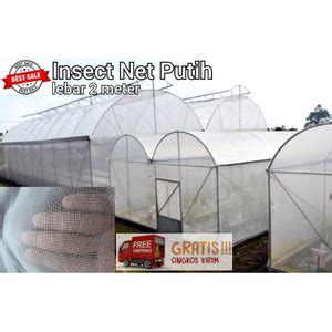 Jual INSECT NET Putih LEBAR 2 METER Jaring Kasa Putih Jaring Nyamuk