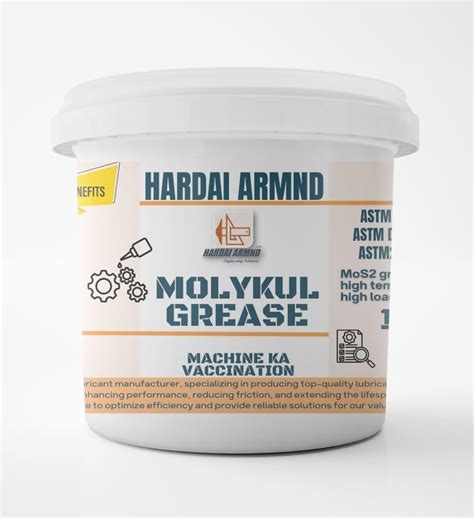 MolyKul Grease Molybdenum Disulfide MoS2 Lithium Grease 5Kg