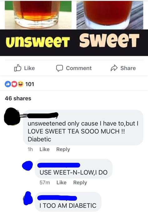 Unsweet vs. Sweet Tea : r/oldpeoplefacebook